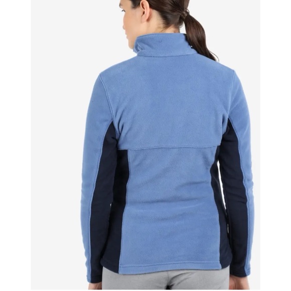 Columbia Basin Trail III Full Zip Fleece Blue Jacket XK0841-458 Medium M hiking - Picture 3 of 10